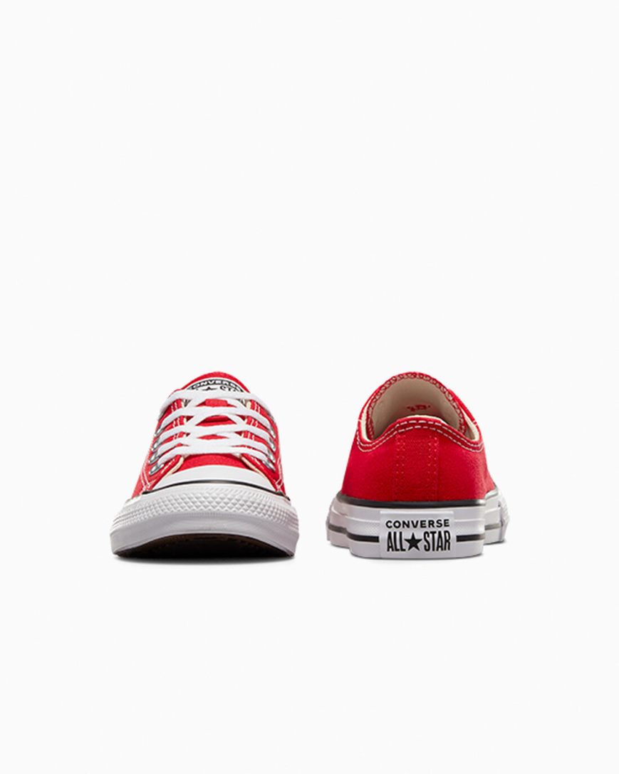 Zapatillas Bajas Converse Chuck Taylor All Star Classic Niño Rojas | PE 402PW7